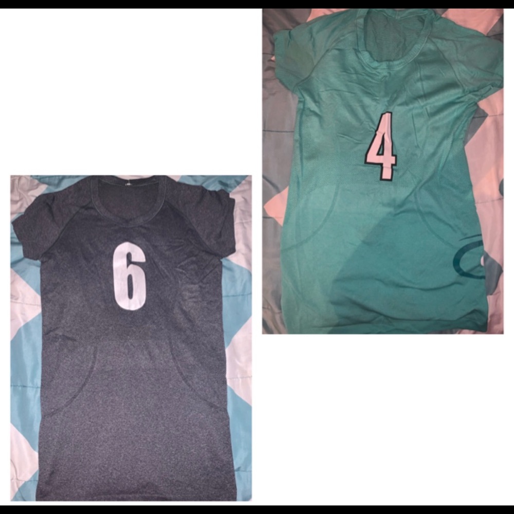 2 LULULEMON SWIFTLY TECH TEES BUDLE!